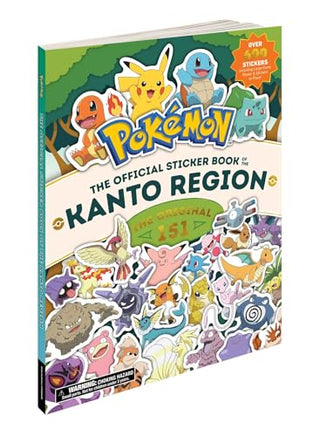 Pokémon The Official Sticker Book of the Kanto Region: The Original 151