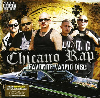 the album cover for Hpg Presents - Chicano Rap Favorite Varrio Disc