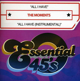 the album cover for Moments - All I Have
