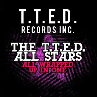 the album cover for T.T.E.D. All Stars - All Wrapped Up In One (Mod)