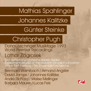 the album cover for Donaueschinger Musiktage 1993-World Premier Record - Donaueschinger Musiktage 1993