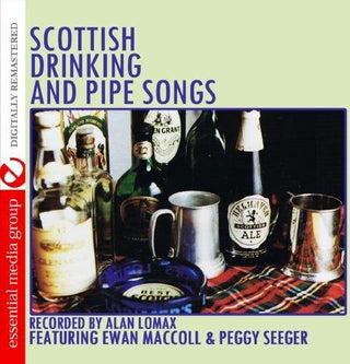 the album cover for Various Artists - Scottish Drinking and Pipe Songs / Various