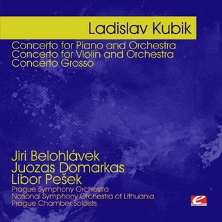 the album cover for Ladislav Kubik - Kubik: Concerto for Piano and Orchestra