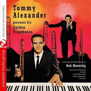 the album cover for Tommy Alexander - Golden Trombones