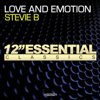 the album cover for Stevie B. - Love & Emotion