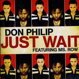 the album cover for Ms. Row - Just Wait