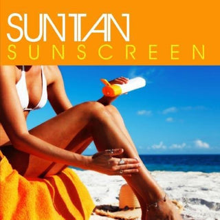 the album cover for Sun Tan - Sunscreen