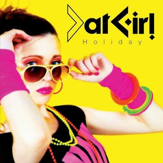 the album cover for Dat Girl - Holiday