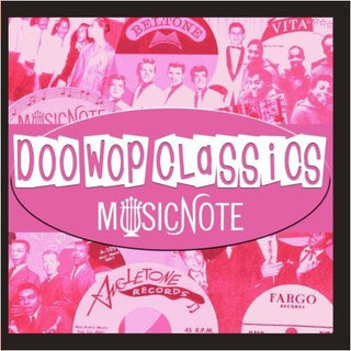 the album cover for Doo-Wop Classics Musicnote Records - Doo-Wop Classics 10 / Various