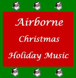 the album cover for Airborne - Christmas: Holiday Music
