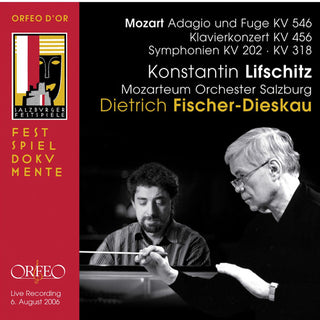 the album cover for Mozart / Lifschitz - Mozart Mattinee Salzburg Festival 2006