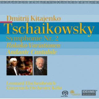 the album cover for Tchaikovsky / Guerzenich-Orchester Koeln - Symphonie 2 / Andante Cantabile