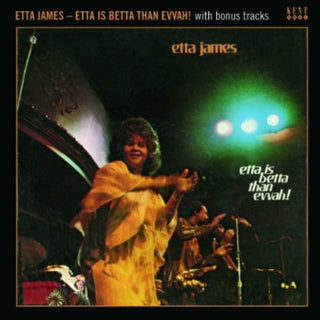the album cover for Etta James - Etta Is Betta Than Evvah! [Import]