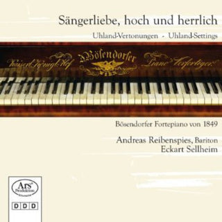 the album cover for Andreas Reibenspies - Sangerliebe Hoch Und Herrlich