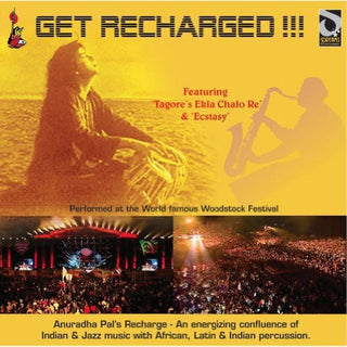 the album cover for Anuradha Pal - Get Recharged!!!
