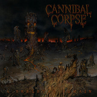 the album cover for Cannibal Corpse - Skeletal Domain