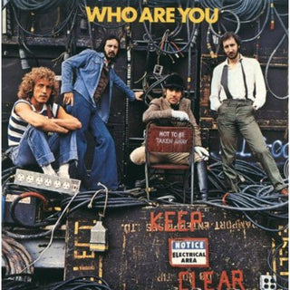 the album cover for The Who - Who Are You