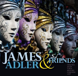 the album cover for James Adler - James Adler & Friends