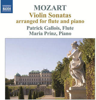 the album cover for Patrick Gallois - Violin Sonatas Arranged for Flute & Piano