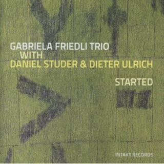 the album cover for Gabriela Friedli Trio - Started