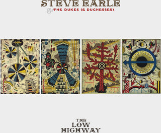 the album cover for Steve Earle & The Dukes - The Low Highway [CD/DVD] [Digipak]