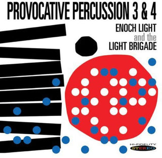 the album cover for Enoch Light - Provocative Percussion, Vol. 3 and 4