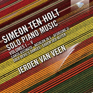 the album cover for Ten Holt / Van Jeroen Veen - Solo Piano Music 1-5