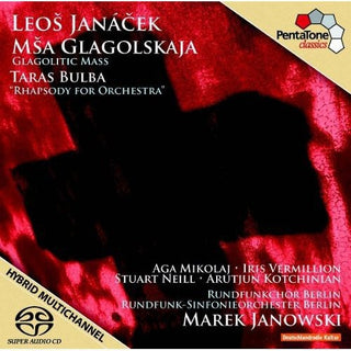 the album cover for Berlin Radio Choir - Missa Solemnis / Glagolitic Mass