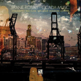 the album cover for Frank Rosaly - Cicada Music