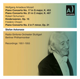 the album cover for Stefan Askenase - Klavierkonzert 17 & 21