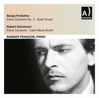 the album cover for Czech Philharmonic Orchestra - Pno Con 3 Schumann