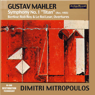 the album cover for Dimitri Mitropoulos - Sinfonie 1 Berlioz: Rob
