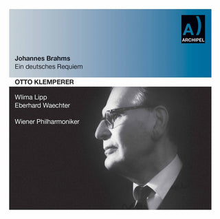 the album cover for Brahms / Klemperer - Ein Deutsches Requiem: Lipp