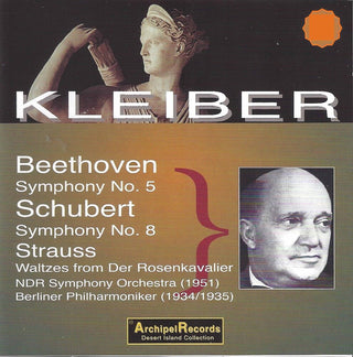 the album cover for Beethoven / Kleiber - Sinfonie 5 Schubert 8