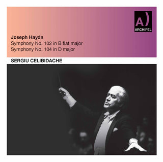 the album cover for Haydn / Celibidache - Sinfonie 102 & 104 Rai