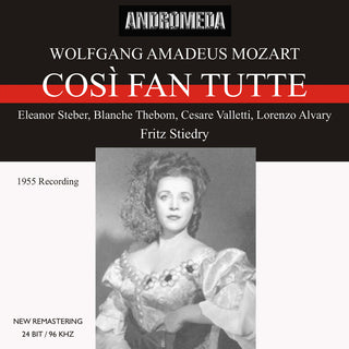 the album cover for Mozart / Valletti - Cosi Fan Tutte