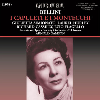 the album cover for Bellini - I Capuleti E I Montecchi