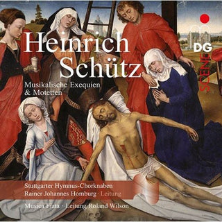 the album cover for Schutz / Stuttgarter Hymnus Chorknaben - Exequien & Motets