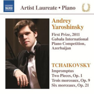 the album cover for Andrey Yaroshinsky - Impromptus / Trois Morceaux Op 9