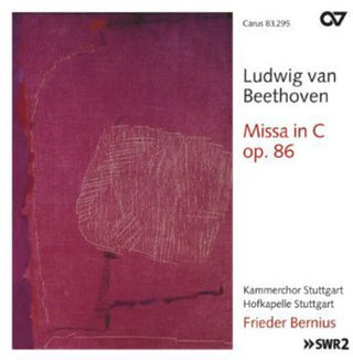 the album cover for N Burgmuller - Missa in C