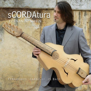 the album cover for Fernando MarÃ­n - Scordatura