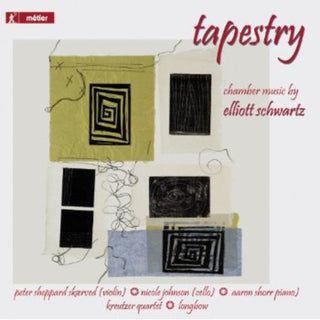 the album cover for Schwartz / Skaerved / Kreutzer Quartet - Chamber Music By Elliott Schwartz