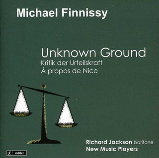 the album cover for Finnissy / Jackson / New Music Players - Unknown Ground