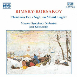 the album cover for Igor Golovschin - Christmas Eve