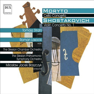 the album cover for Moryto / Shostakovich / Strahl / Lasocki - Cello Concerto