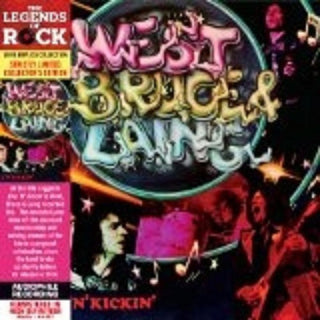 the album cover for Bruce West & Laing - Live 'n' Kickin'