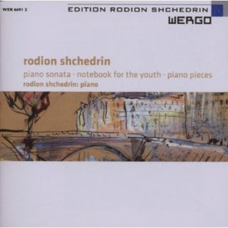 the album cover for Shchedrin - Piano Sonata