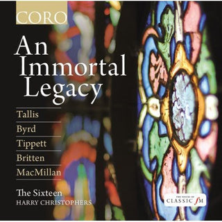the album cover for Tallis / The Sixteen / Christophers - An Immortal Legacy