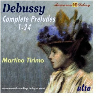 the album cover for Debussy / Tirimo - Complete Preludes