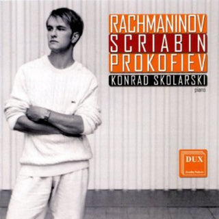 the album cover for Konrad Skolarski - Piano Music